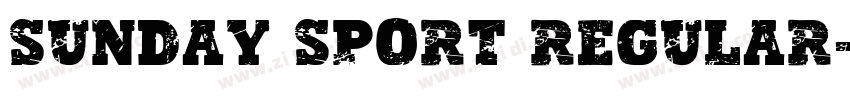 sunday sport regular字体转换